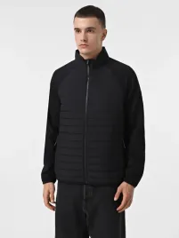 kurtka-meska-skechers-hoodless-hoodie-hybrid-jacket-czarna-ja141-blk