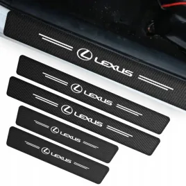 naklejki-folia-ochronna-karbon-na-progi-do-auta-z-logo-lexus-nowe
