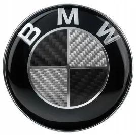 bmw-e46-e90-emblemat-logo-znaczek-przod-tyl-carbon-82mm-e46-e60-f10-x3-x5