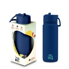 brosky-abstract-granatowa-stalowa-butelka-termiczna-ze-slomka-550-ml