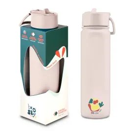 brosky-abstract-rozowa-stalowa-butelka-termiczna-ze-slomka-680-ml