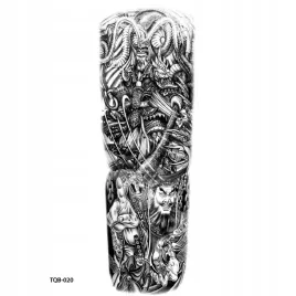 tatuaze-tymczasowe-tattoo-3d-super-jakosc-rekaw-45x20-wojownik-japonski