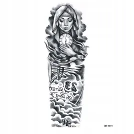 tatuaze-tymczasowe-tattoo-3d-super-jakosc-rekaw-45x20-kobieta-swieca-wiara