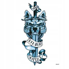 tatuaze-tymczasowe-tattoo-3d-wzory-wilk
