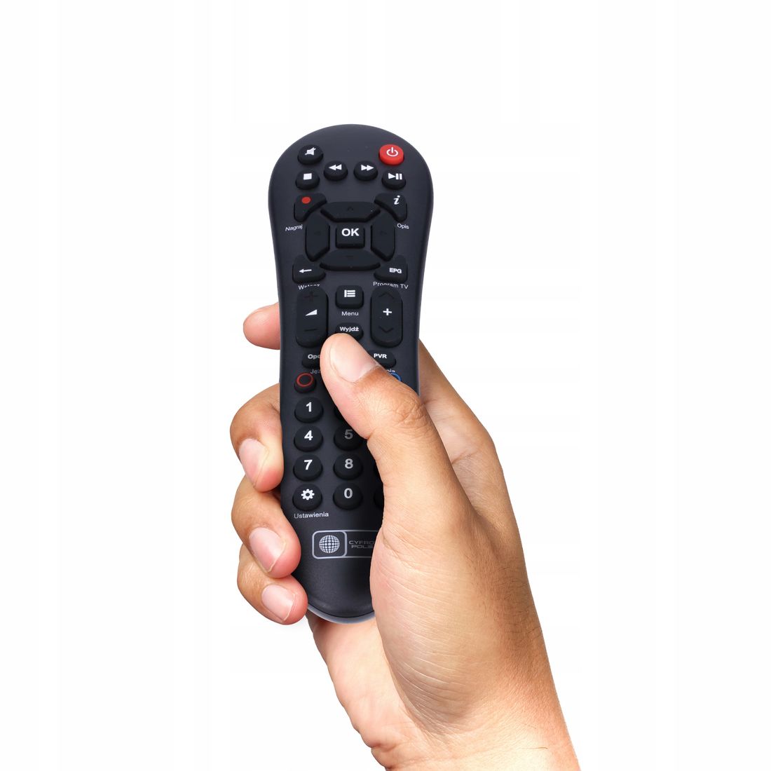 Pilot Do Dekodera EVOBOX Cyfrowy Polsat Zamiennik BEZ LOGA Telecomando PVR - Foto 4