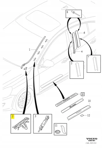 spinka-volvo-volvo-30640643-producent-czesci-volvo-oe