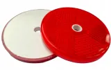 odblask-okragly-z-otworem-czerwony-fi-60mm-dob-dob33czerw-waga-z-opakowaniem-0-01-kg