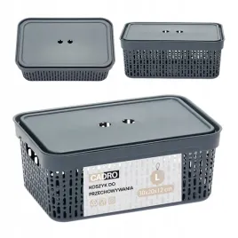 koszyk-pojemnik-plastikowy-azurowy-z-pokrywka-30x20x12-cm-szary-organizer