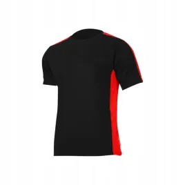 koszulka-t-shirt-180g-m2-czarno-czerw-3xl-ce
