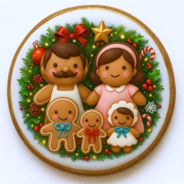 ciastko-lukrowane-mamik-family-roz-xl-kolo-recznie-robione