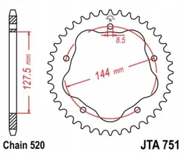 zebatka-napedzana-tyl-moto