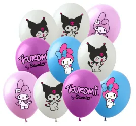 my-melody-kuromi-balony-lateksowe-zestaw-10-szt