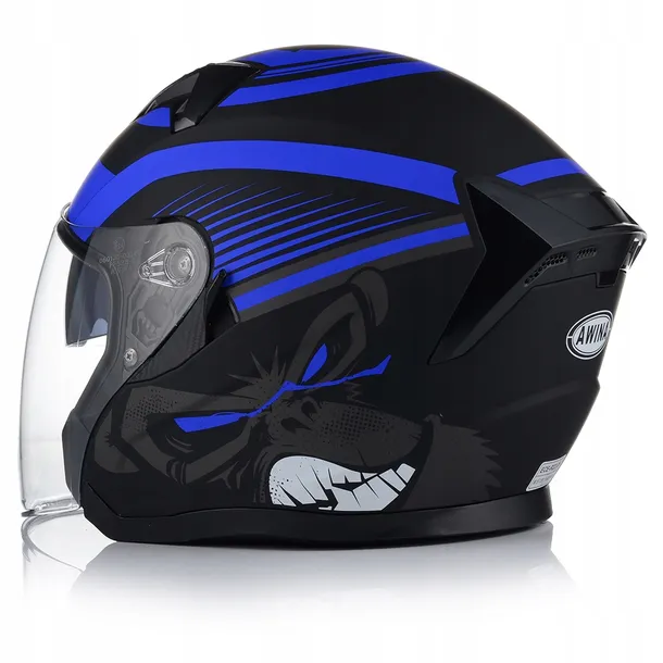 otwarty-kask-motocyklowy-niebieski-matt-skuter-chopper-ecer-22-06-blenda-rodzaj-zapiecia-mikrometryczne
