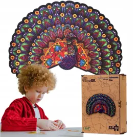 puzzle-drewniane-ukladanka-luksusowy-paw-kolorowy-zestaw-puzzli-a3-pua3-007