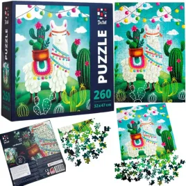 puzzle-lama-slicznotka-z-kaktusami-dla-dzieci-i-doroslych-260-elementow
