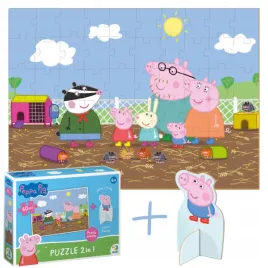 puzzle-swinka-peppa-60-elementow-z-figurka-georga-kolorowa-ukladanka