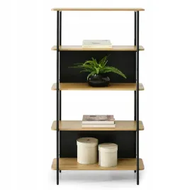 czarny-regal-z-zaokraglonymi-polkami-na-ksiazki-80-cm-modis-a-dab