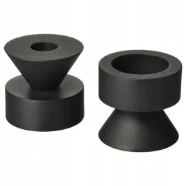 ikea-stockholm-2025-swiecznik-czarny-6-cm