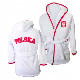 szlafrok-szlafroki-kibica-polska-polski-bialy-struktura-misia-116-122cm