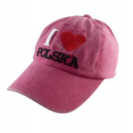 czapka-z-daszkiem-bejsbolowka-haft-i-love-polska-pamiatka