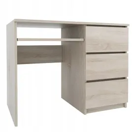 biurko-komputerowe-100-cm-3-szuflady-biurowe-lewe-prawe-dab-sonoma