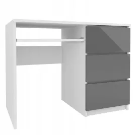 biurko-komputerowe-100-cm-3-szuflady-biurowe-lewe-prawe-biale-szary-polysk