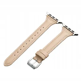 skorzany-bezowy-pasek-do-zegarka-smartwatcha-smartband-opaska