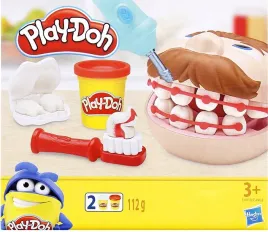 play-doh-dentysta-stomatolog-doktor-zeby-mini-kreacje-2-tubki-ciastolina