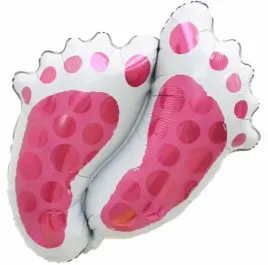 balon-foliowy-stopki-rozowe-baby-shower-dziewczynka