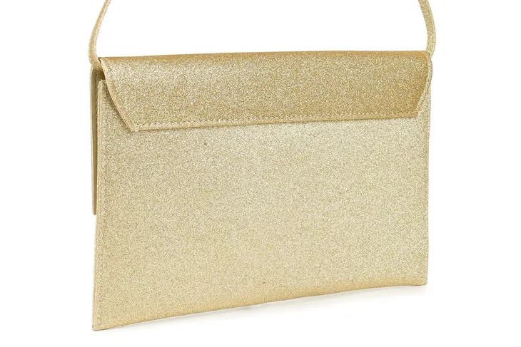 zlota-brokatowa-oryginalna-damska-torebka-kopertowka-na-pasku-usztywniana-w