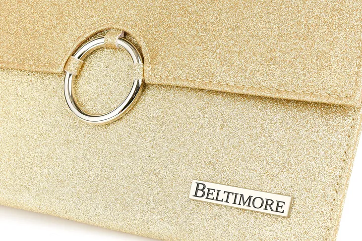 zlota-brokatowa-oryginalna-damska-torebka-kopertowka-na-pasku-usztywniana-w