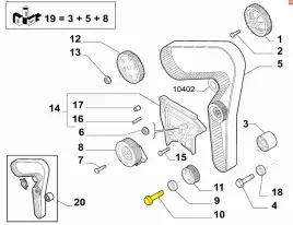 sruba-dolnego-kola-rozrzadu-alfa-romeo-159-166-2-4