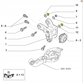 nakretka-sruby-zawieszenia-alfa-romeo-159