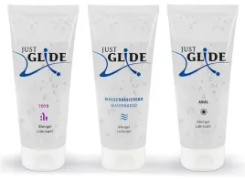 just-glide-zestaw-3-lubrykantow-wodnych-3x200-ml-classic-anal-toylube
