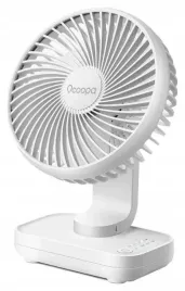 wentylator-stolowy-ocoopa-d606-akumulator-usb-4-predkosci-bialy