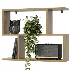 polka-na-sciane-wiszaca-scienna-na-ksiazki-do-pokoju-70cm-dab-artisan