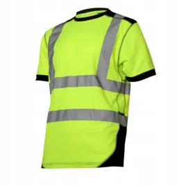 koszulka-t-shirt-ostrzegawcza-zolto-czarna-3xl