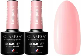 2-x-claresa-lakier-hybrydowy-lollipop-3-5g-mleczny-roz-wysoka-trwalosc