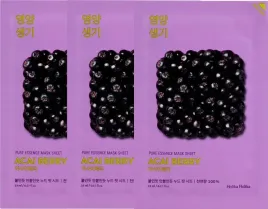 3-x-holika-holika-pure-essence-mask-sheet-acai-berry-23ml-antyoksydacja
