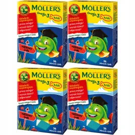 zelki-rybki-malinowe-mollers-omega-3-witamina-d3-a-tran-144-szt