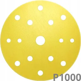 krazek-scierny-kovax-eagle-yellow-film-15-otworow-152mm-p1000-50-szt