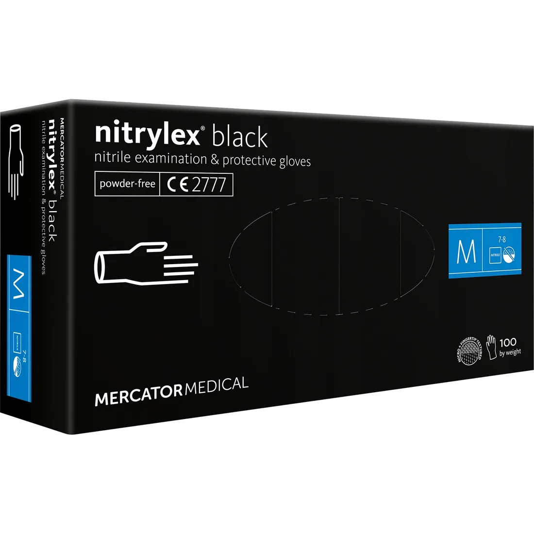 rekawice-nitrylowe-mercator-nitrylex-black-m-100-stan-nowy