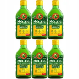 tran-norweski-mollers-gold-omega-3-2000-iu-cytryna-suplement-witaminy-6x