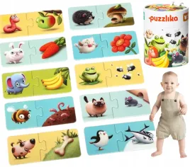 puzzle-zestaw-zwierzatka-jedzenie-ukladanki-wzory