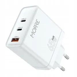 tiross-morre-ladowarka-usb-usb-c-65w-biala