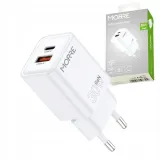 tiross-morre-ladowarka-usb-usb-c-30w-biala-przewod-w-zestawie-nie