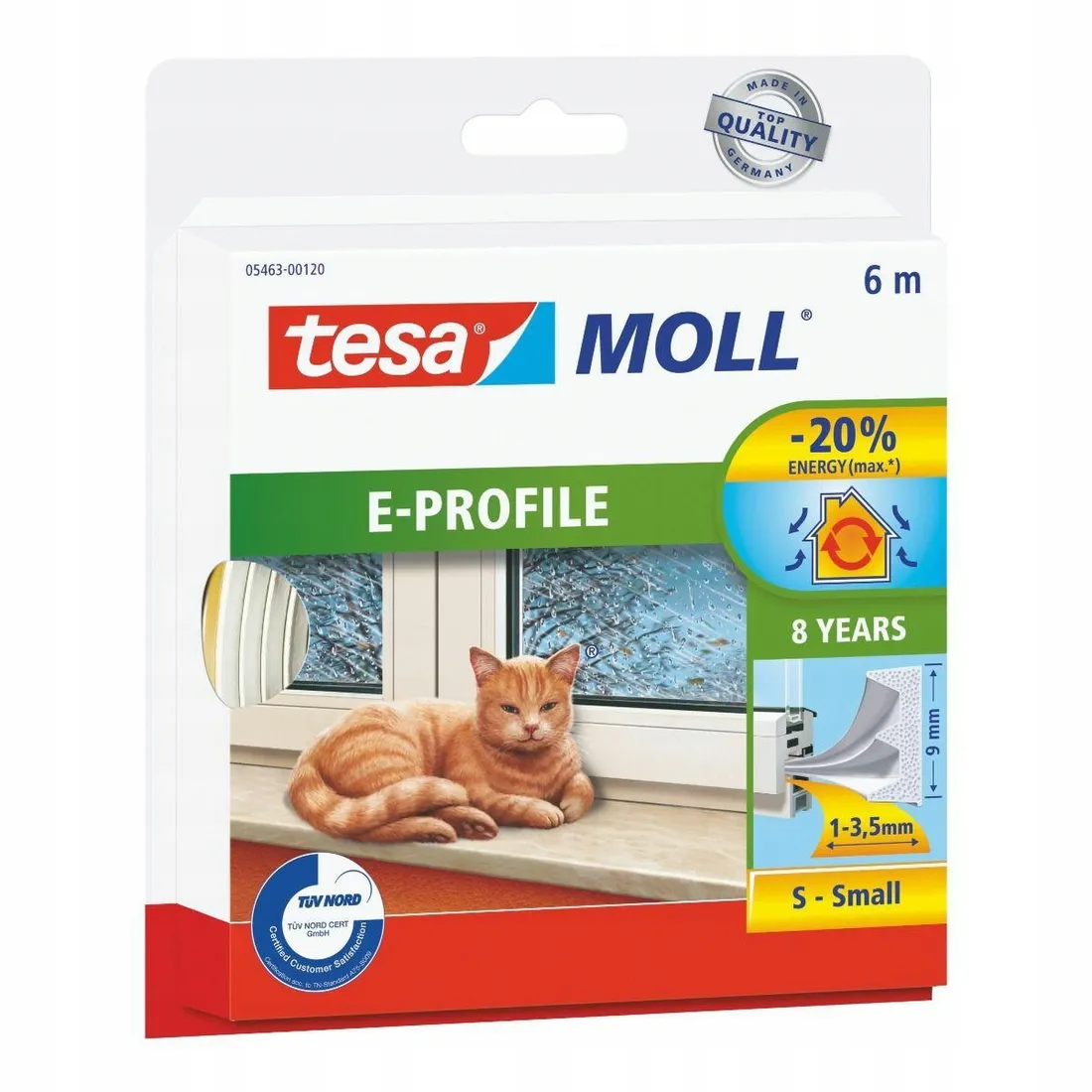 tesa-uszczelka-biala-e-6m-9mm-stan-nowy