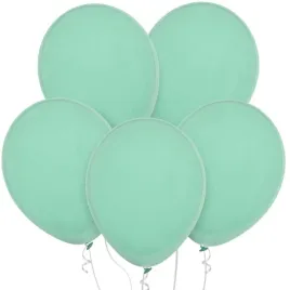 balony-pastel-green-tea-decomex-zielony-18-25-szt
