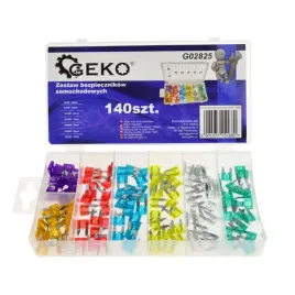 zestaw-bezpiecznikow-samochodowych-geko-g02825-140-sztuk