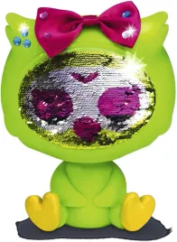 famosa-700014680-figurka-sowa-ze-zmieniajacymi-sie-cekinami-zielona-15-cm